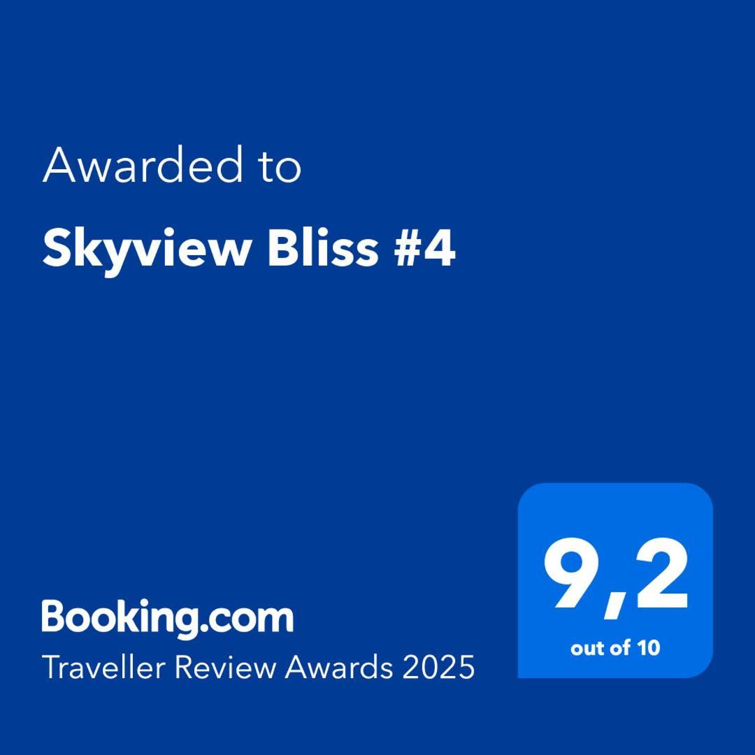 Apartament Skyview Bliss #4 Saloniki Zewnętrze zdjęcie